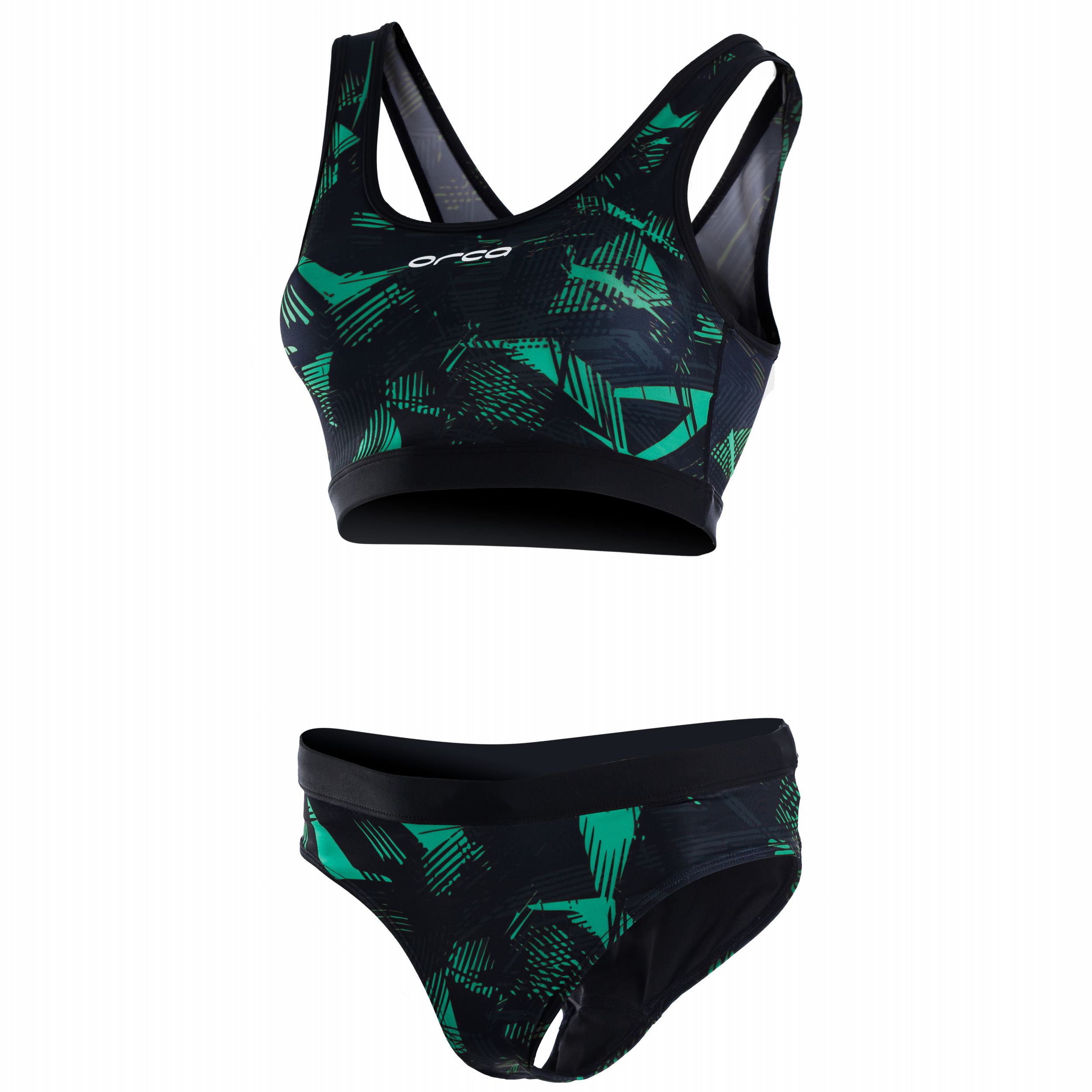 Bikini Green Print – Espace Triathlon