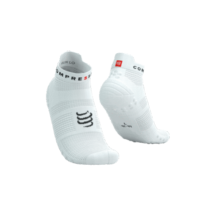 Pro Racing Socks V4.0 Low White Black