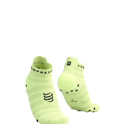 Pro Racing Socks V4.0 Ultralight Run Low - Shadow Lime/Black