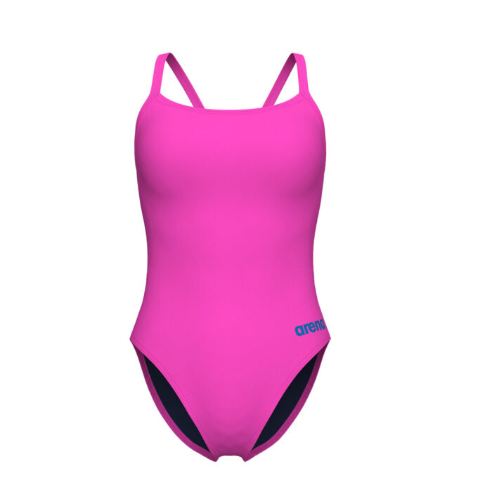 Team Swimsuit Challenge Solid Shocking Pink - Image 4
