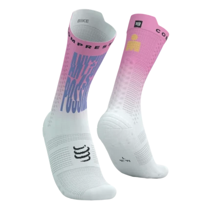 pro racing socks bike Ironman Cyclamen