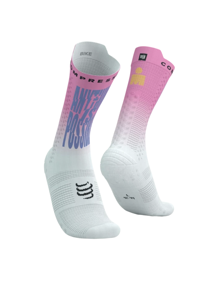 pro racing socks bike Ironman Cyclamen