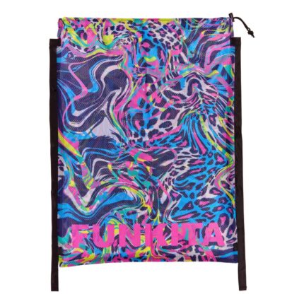 Mesh Gear Bag Lolly Leopard