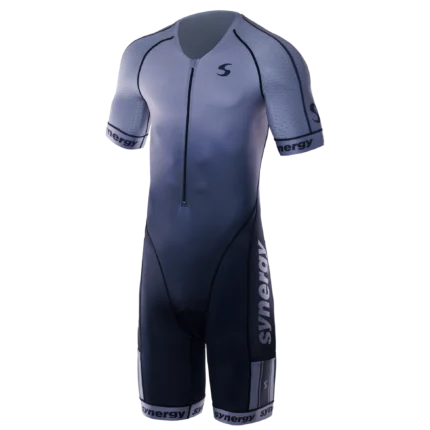 Elite Short Sleeves Tri Suit Men Smoke Gray
