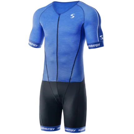 Pro Short Sleeves Tri Suit Men Marine Indigo