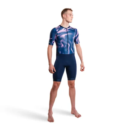 Activate+ Short Sleeves Trisuit Men Print
