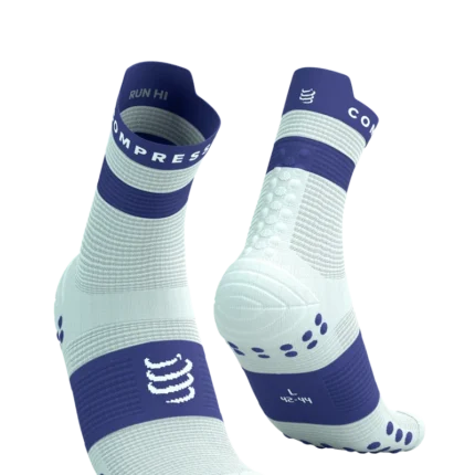 Pro Racing Socks V4.0 High Star Wight/Orient Blue