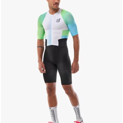 Stream SS Tri Suit Men White/Blue/Green
