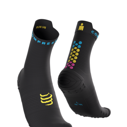 Pro Racing Socks v4.0 Run High - IRONMAN - Black
