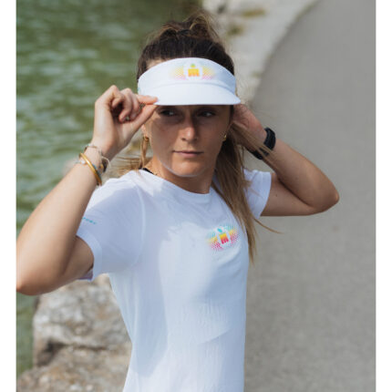 Pro Racing Visor - IRONMAN - White