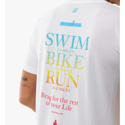 Trainings-T-Shirt SS, Damen – IRONMAN 2026 – Weiß