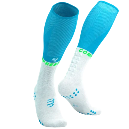 Full Socks Oxygen Norse Blue / Neon Green