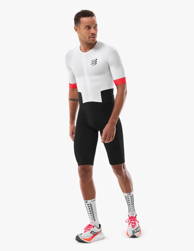 Stream SS Trisuit Men White / Black