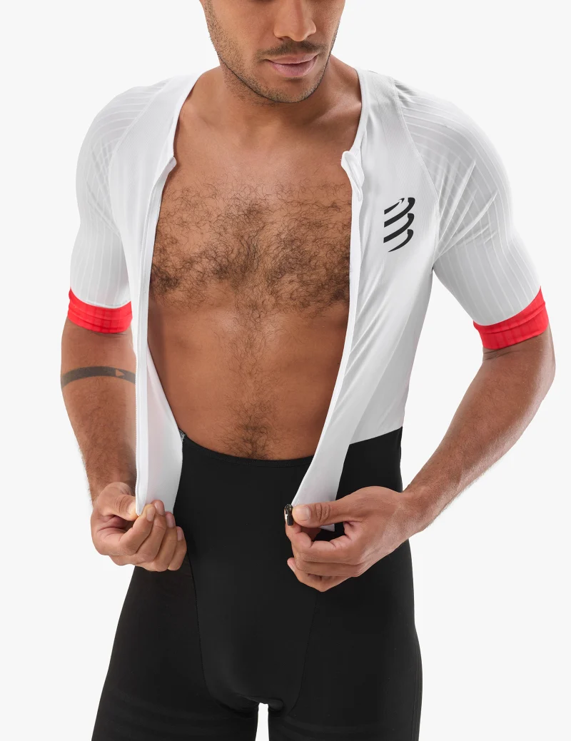 Stream SS Trisuit Men White / Black - Image 2
