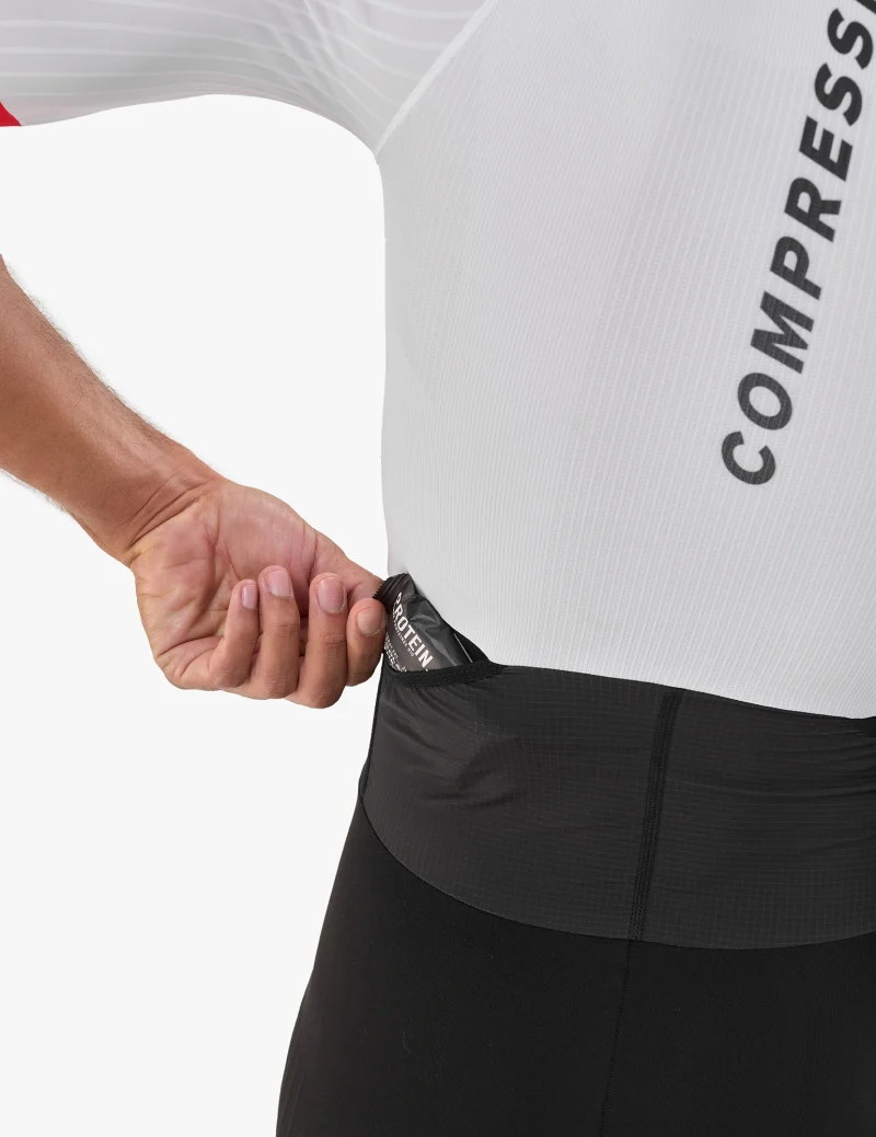 Stream SS Trisuit Men White / Black - Image 3
